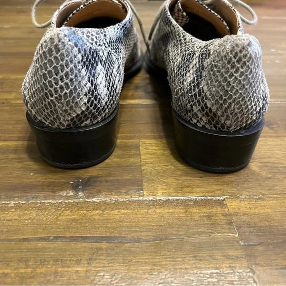 Banana Republic Snake Print Leather Loafers - Picture 5 of 9